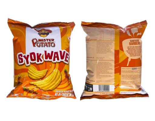 Mister Potato Syok Wave Fiery Chicken Flavour 65g