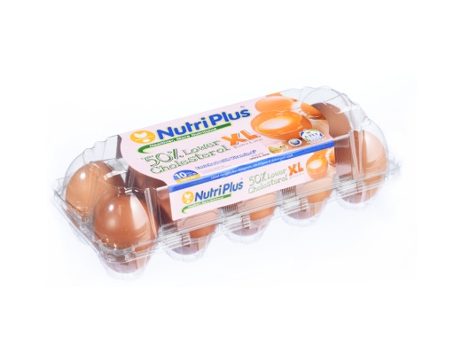 Nutriplus Lower Cholesterol XL, 10pcs - Extra Large Eggs