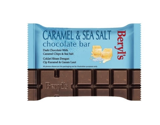 Beryl's Caramel & Sea Salt Chocolate Bar | myaeon2go