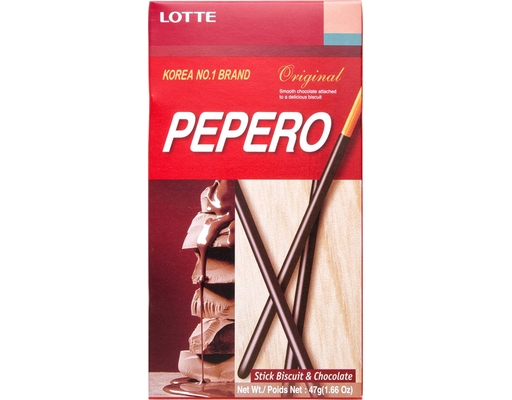 Lotte Pepero Stick Biscuits Chocolate Original | myaeon2go
