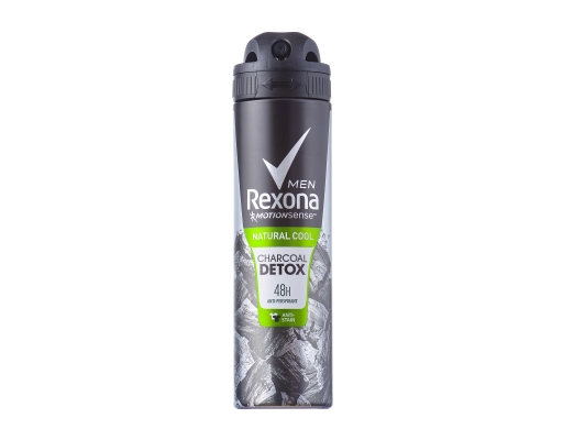 Rexona Men Deodorant Spray Natural Fresh Charcoal Detox Men Deodorant ...