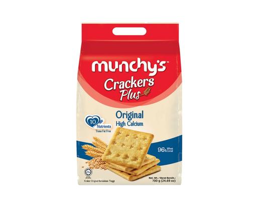 Munchys Crackers Plus Original High Calcium Crackers Plus Original