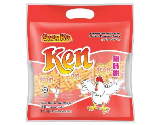 Snek Ku Ken Chicken Snack Myaeon2go 8364