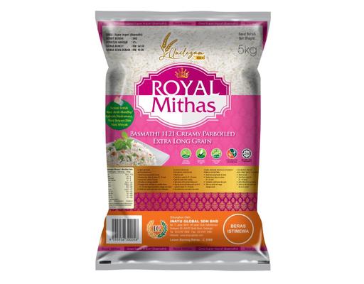 Unclezam Rice Royal Mithas Basmathi 1121 Creamy Parboiled Extra Long ...