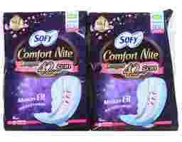 Sofy - Body Fit Comfort Night Wing 42.5cm
