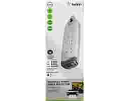Belkin - 4 Way Surge With Tel Protector (F9H410SA2M)