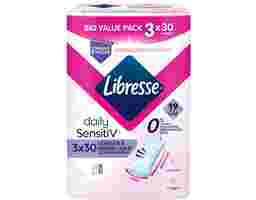 Libresse - Sensitive V Longer Wider Slim Panty Liner