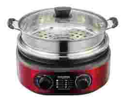 Hanabishi - Stainless Steel Multi Cooker With Steamer 1650W HA1900S
