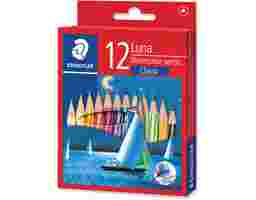 Staedtler - Luna Watercolour Pencil (Half Length) 12 Colours (1371001C12)