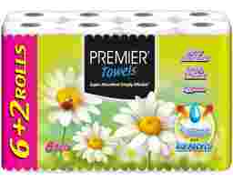 Premier - Kitchen Towel 6+2 Roll