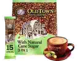 Old Town - White Coffee 3 In 1 Cane Sugar