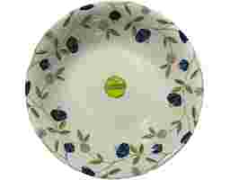 Claytan - Elegant Floral Salad Bowl