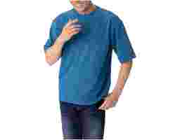 Inner Casual - Men Peacefit Cool Short Sleeve T-Shirt Blue