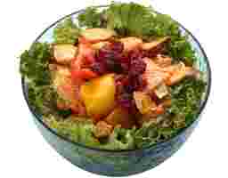 Mini Sweet Potato With Honey Mustard Salad