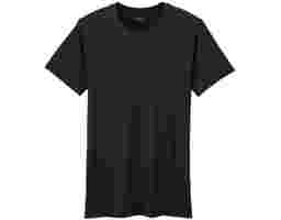 Inner Casual - Men SilkyFACT Short Sleeve Crew Neck Black