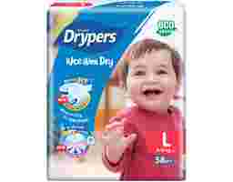 Drypers - Wee Wee Dry Mega Pack L58