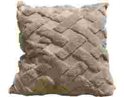 Montex - Rabbit Fur Cushion Brown