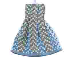 Home Coordy - Kitchen Hanging Towel Checked Green