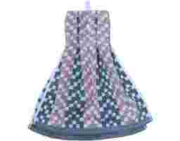 Home Coordy - Kitchen Hanging Towel Checked Pink